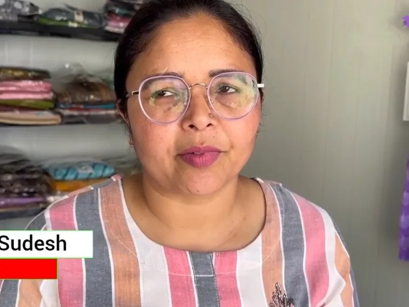 Karnal Sudesh inspires, trains women in clothing design