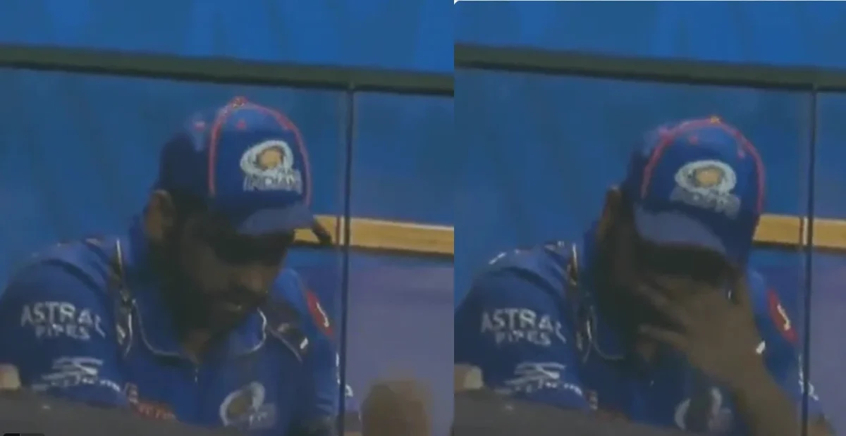 Watch IPL 2024: Rohit Sharma Spotted in Tears in Dressing Room