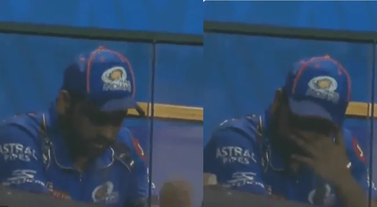 Watch IPL 2024: Rohit Sharma Spotted in Tears in Dressing Room